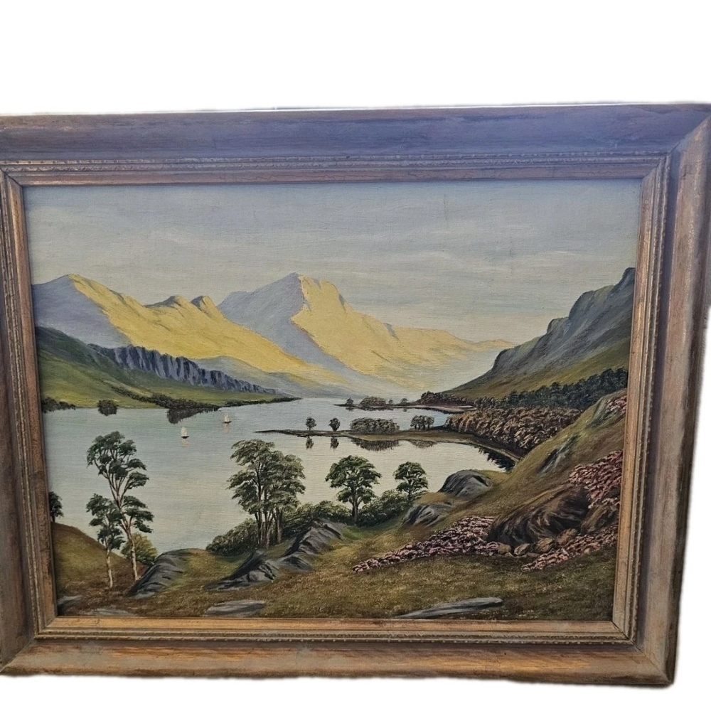 Landscape‎ Art with Wooden Frame - Picture 2 of 6